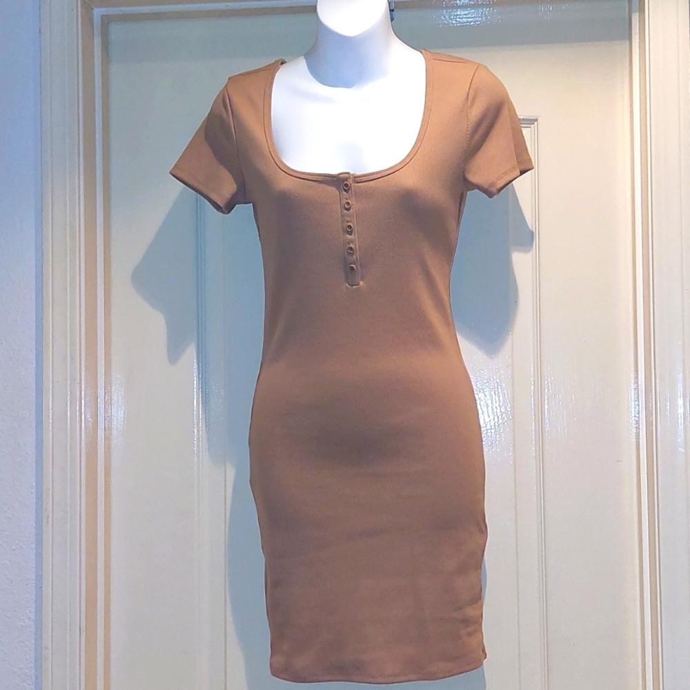 NWT Forever 21 Ribbed Knit Dress Size Small